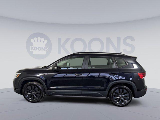 used 2022 Volkswagen Taos car, priced at $15,000
