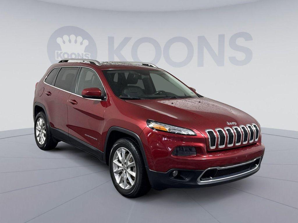 used 2015 Jeep Cherokee car, priced at $14,995