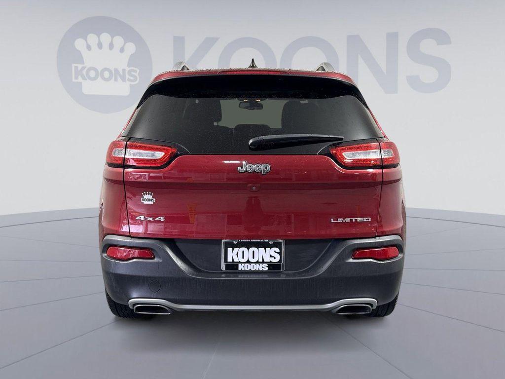 used 2015 Jeep Cherokee car, priced at $14,995