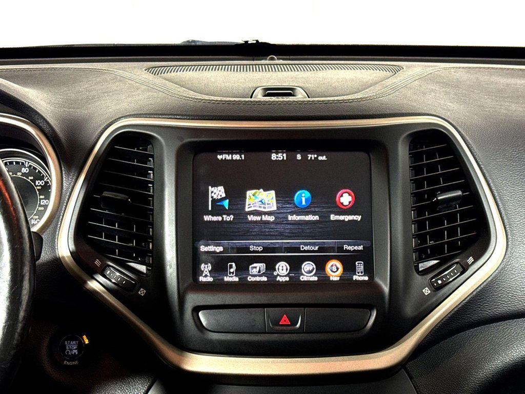 used 2015 Jeep Cherokee car, priced at $14,995