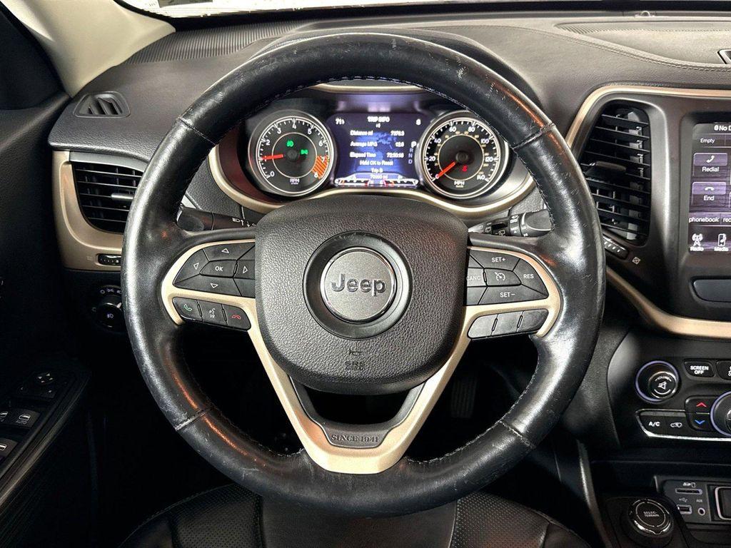 used 2015 Jeep Cherokee car, priced at $14,995