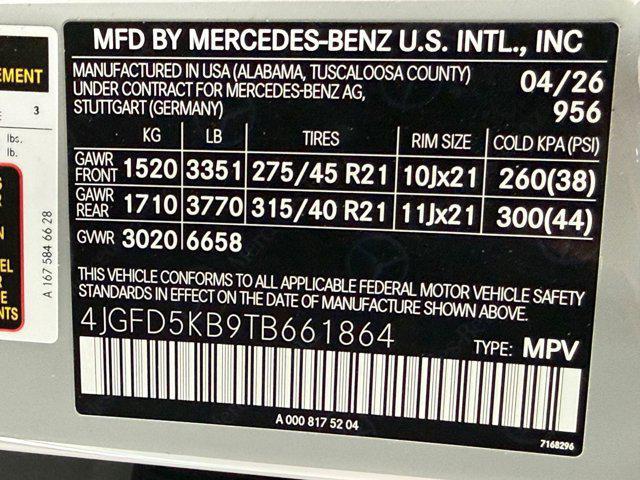 new 2026 Mercedes-Benz GLE 450 car, priced at $84,820
