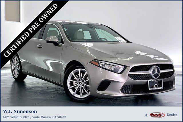 used 2020 Mercedes-Benz A-Class car, priced at $19,999