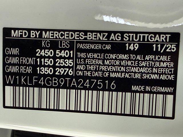 new 2026 Mercedes-Benz E-Class car, priced at $66,840