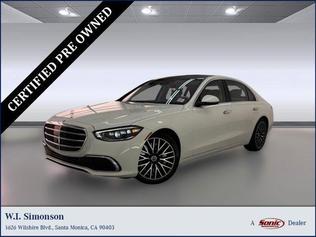 used 2022 Mercedes-Benz S-Class car, priced at $55,796