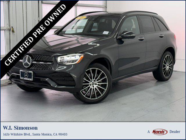 used 2021 Mercedes-Benz GLC 300 car, priced at $26,999