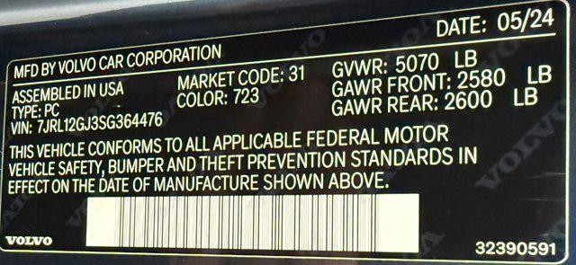 used 2025 Volvo S60 car, priced at $30,999