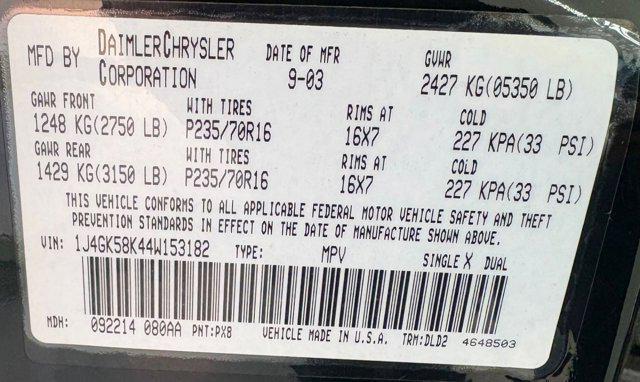 used 2004 Jeep Liberty car, priced at $5,287