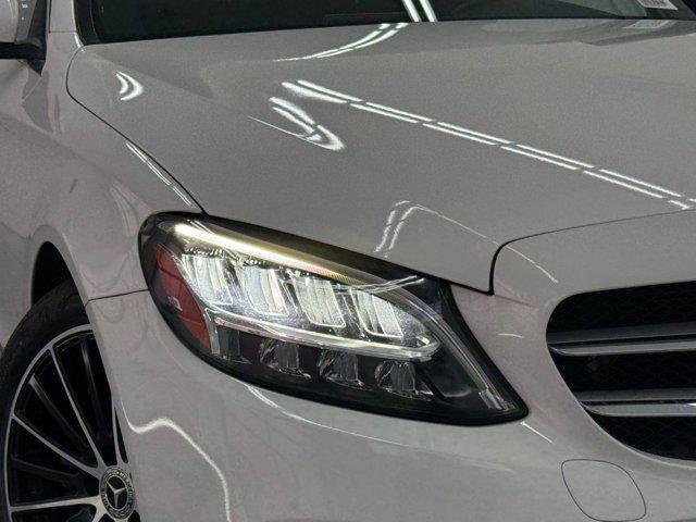 used 2021 Mercedes-Benz C-Class car, priced at $17,999