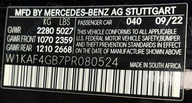 used 2023 Mercedes-Benz C-Class car, priced at $29,486