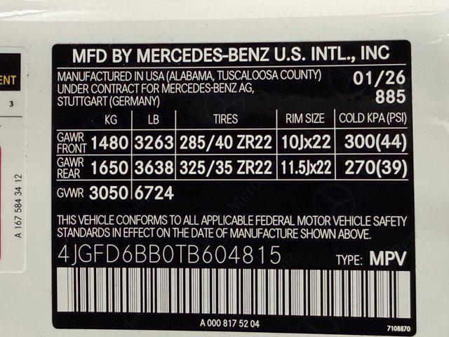 new 2026 Mercedes-Benz AMG GLE 53 car, priced at $101,655