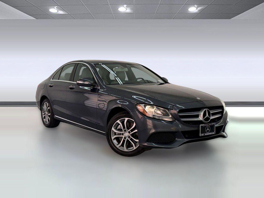 used 2015 Mercedes-Benz C-Class car, priced at $13,084