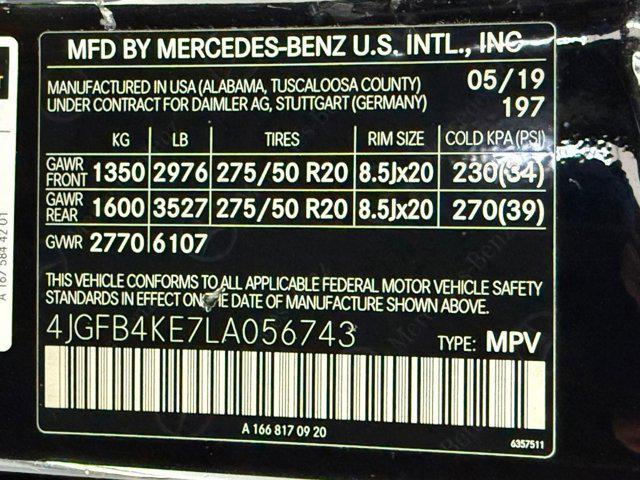 used 2020 Mercedes-Benz GLE 350 car, priced at $23,878