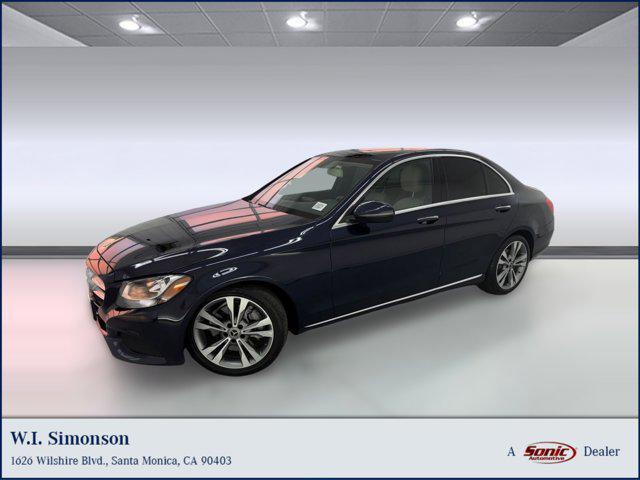 used 2018 Mercedes-Benz C-Class car, priced at $12,187