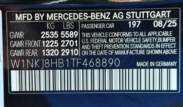 new 2026 Mercedes-Benz AMG GLC 43 car, priced at $84,210