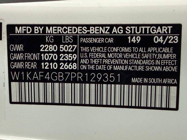 used 2023 Mercedes-Benz C-Class car, priced at $35,084