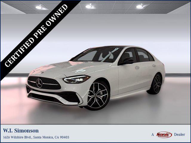used 2023 Mercedes-Benz C-Class car, priced at $35,084