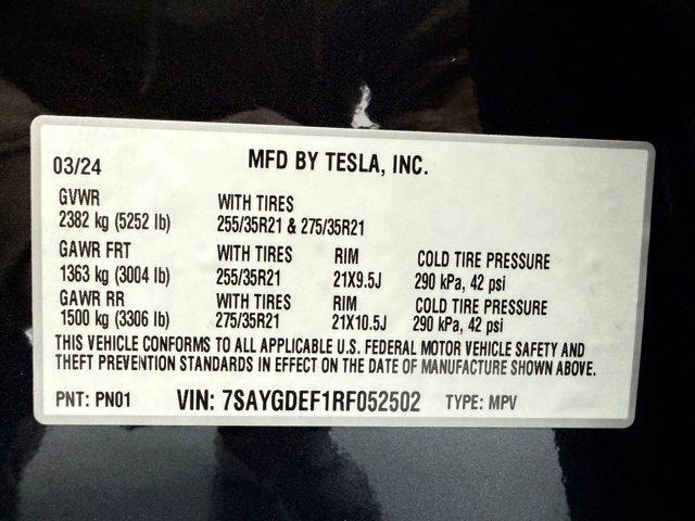 used 2024 Tesla Model Y car, priced at $36,588