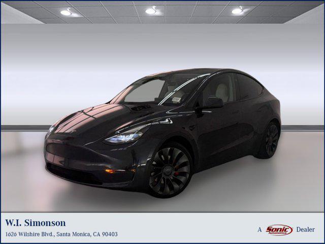 used 2024 Tesla Model Y car, priced at $36,588