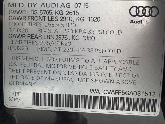 used 2016 Audi Q5 car, priced at $9,998