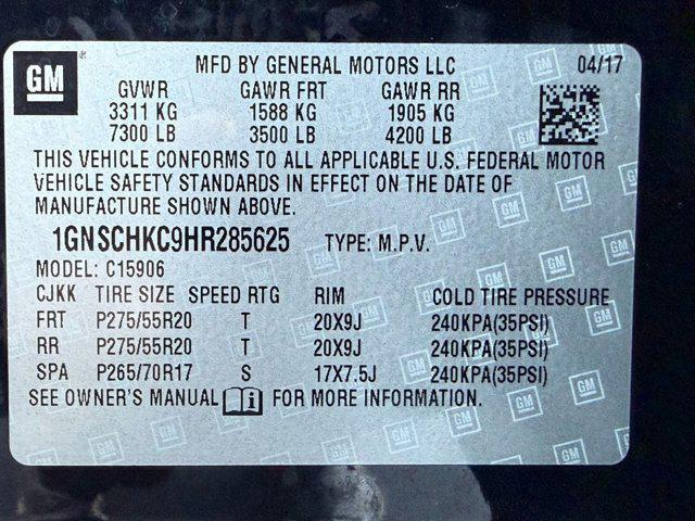 used 2017 Chevrolet Suburban car, priced at $22,998