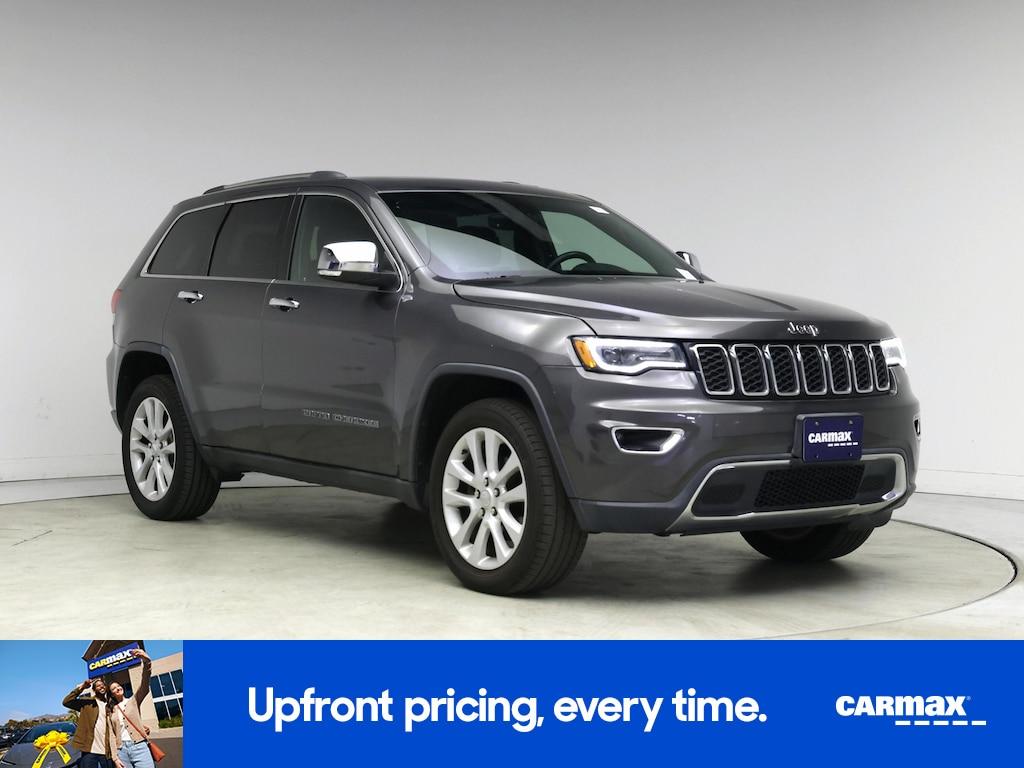 used 2017 Jeep Grand Cherokee car, priced at $16,998
