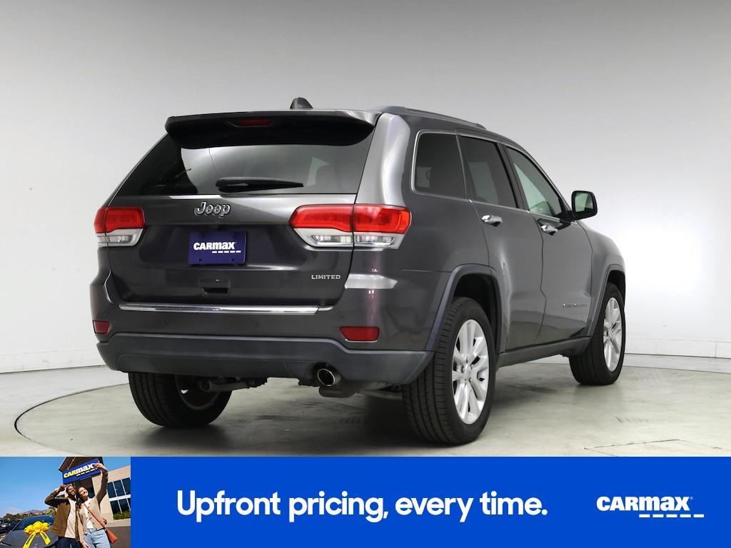 used 2017 Jeep Grand Cherokee car, priced at $16,998
