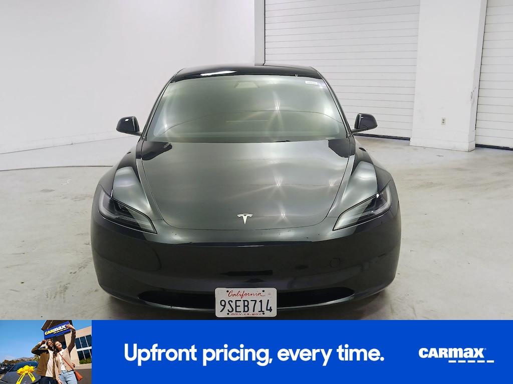 used 2025 Tesla Model 3 car, priced at $34,998
