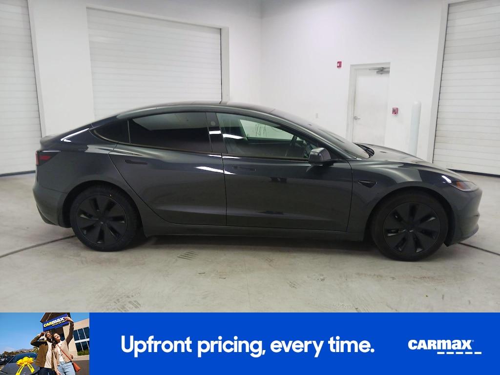 used 2025 Tesla Model 3 car, priced at $34,998