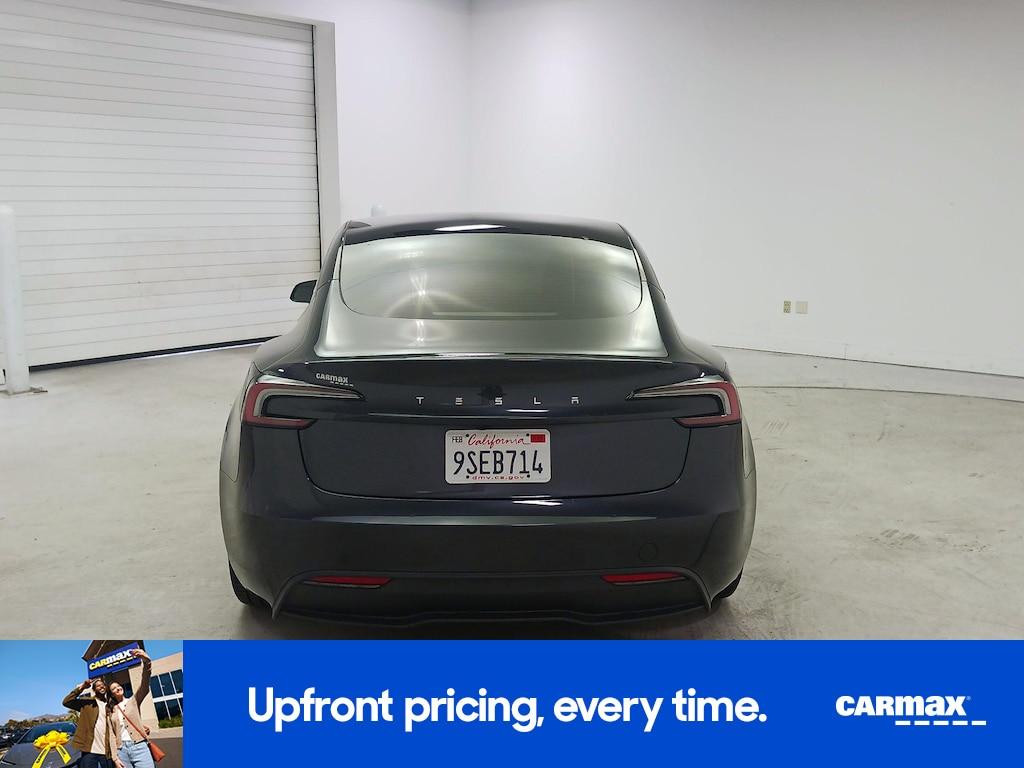 used 2025 Tesla Model 3 car, priced at $34,998