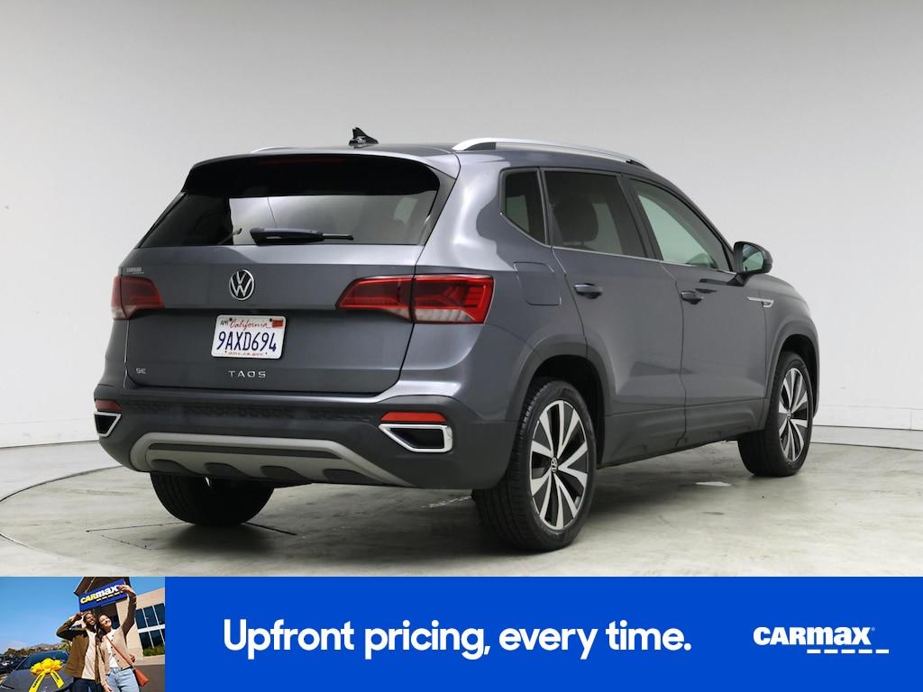 used 2022 Volkswagen Taos car, priced at $17,998