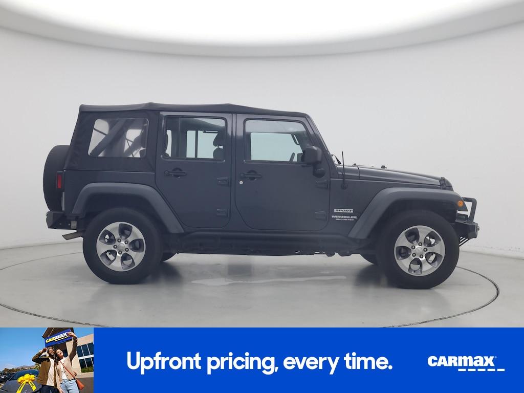 used 2017 Jeep Wrangler car, priced at $19,998