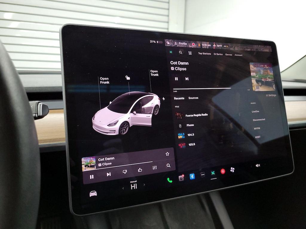 used 2022 Tesla Model 3 car, priced at $21,998