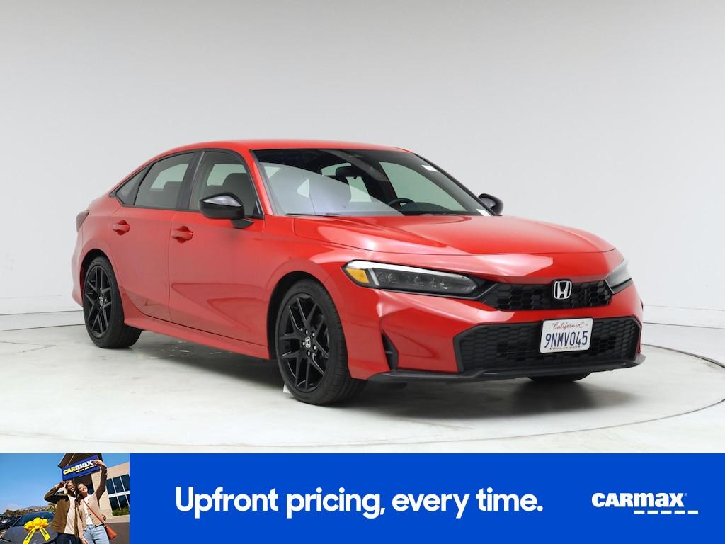 used 2025 Honda Civic car, priced at $27,998