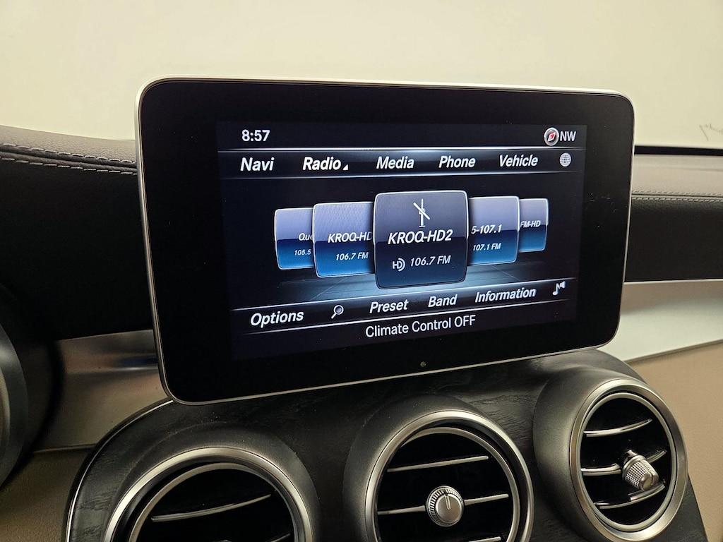 used 2017 Mercedes-Benz GLC 300 car, priced at $19,998