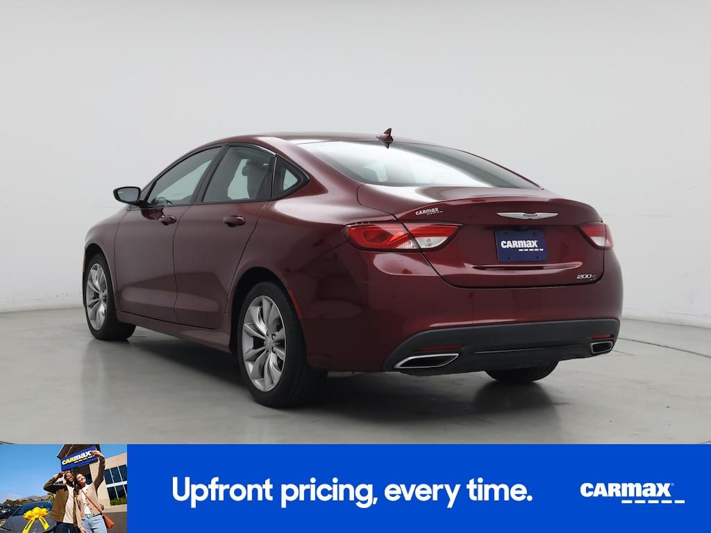used 2015 Chrysler 200 car, priced at $12,998