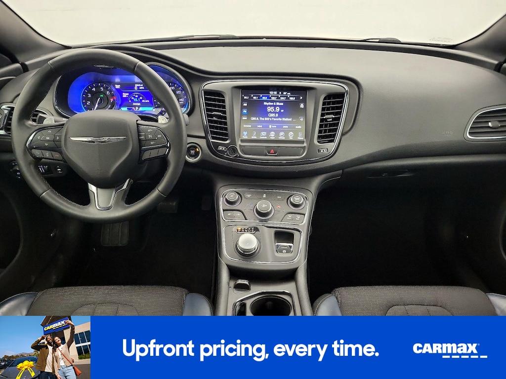 used 2015 Chrysler 200 car, priced at $12,998