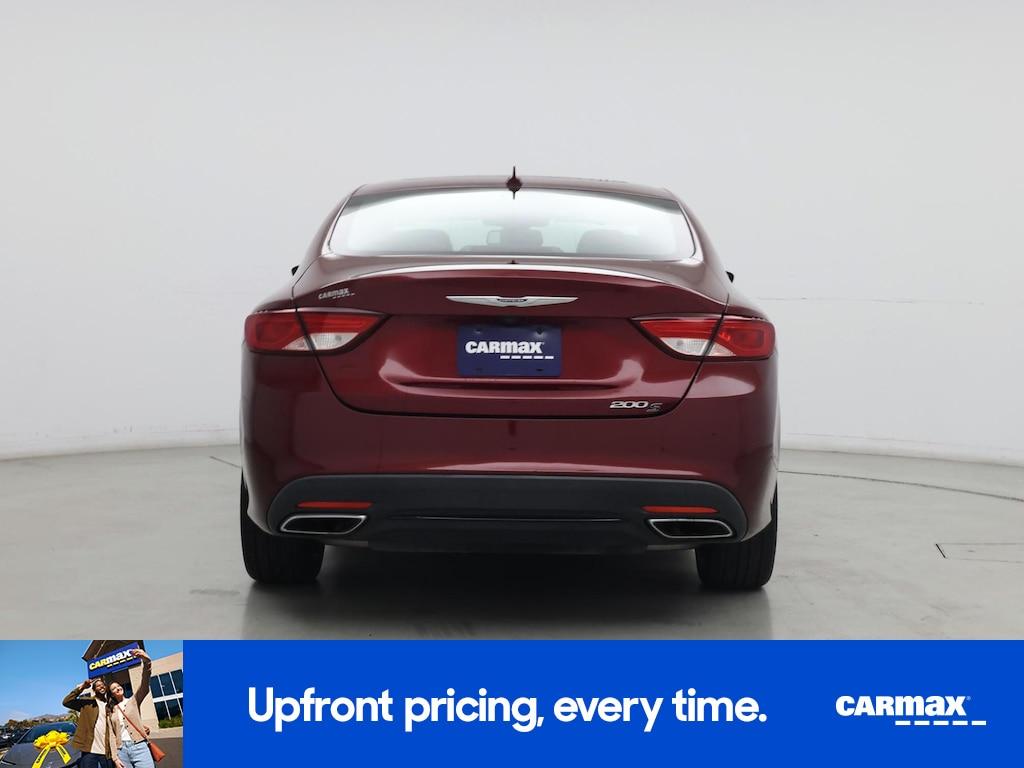 used 2015 Chrysler 200 car, priced at $12,998