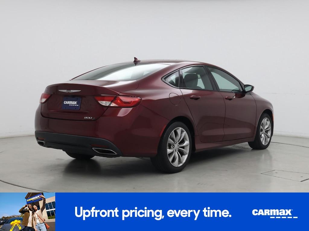 used 2015 Chrysler 200 car, priced at $12,998