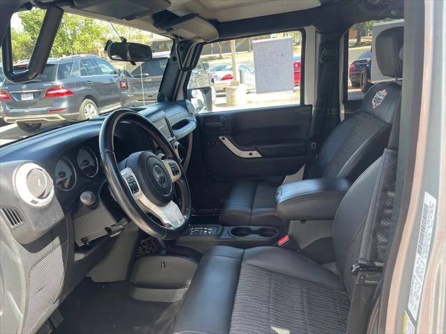 used 2012 Jeep Wrangler Unlimited car, priced at $15,995