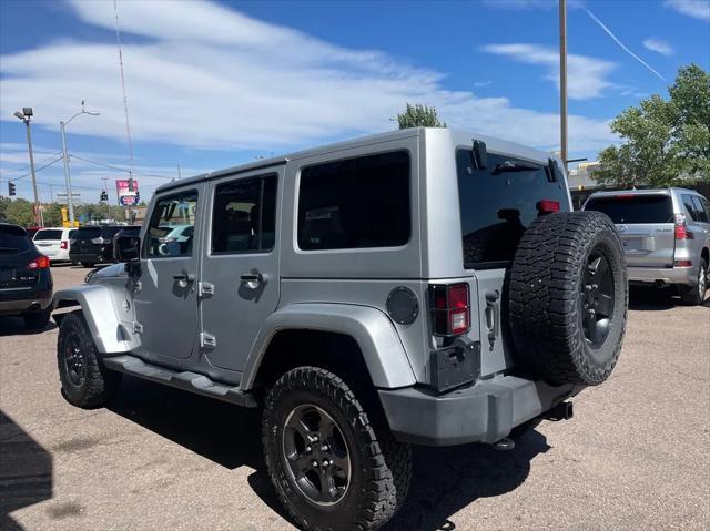 used 2012 Jeep Wrangler Unlimited car, priced at $15,995