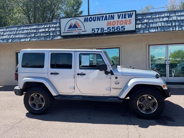 used 2012 Jeep Wrangler Unlimited car, priced at $15,995