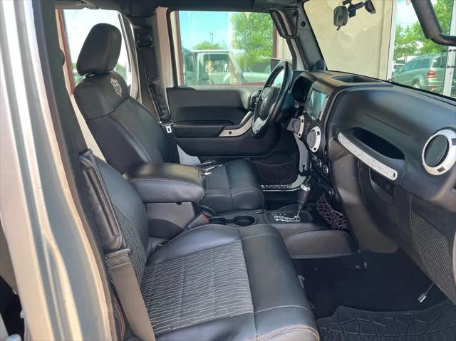 used 2012 Jeep Wrangler Unlimited car, priced at $15,995