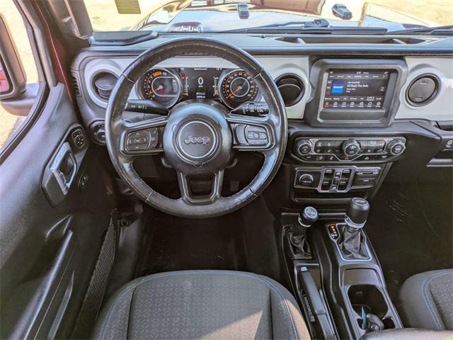 used 2021 Jeep Wrangler Unlimited car, priced at $29,411
