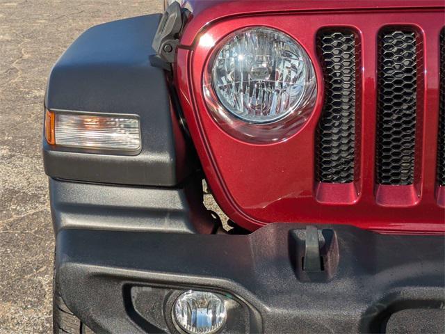 used 2021 Jeep Wrangler Unlimited car, priced at $29,411