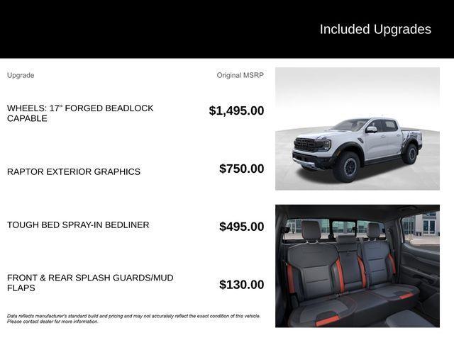 new 2025 Ford Ranger car, priced at $62,634