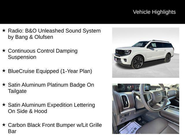 new 2025 Ford Expedition Max car, priced at $91,157