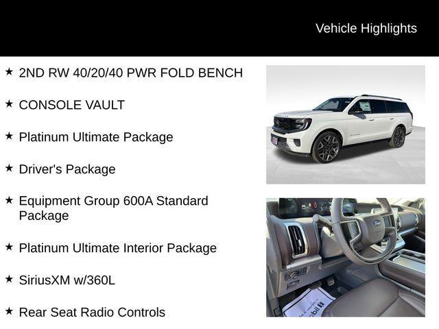 new 2025 Ford Expedition Max car, priced at $91,157