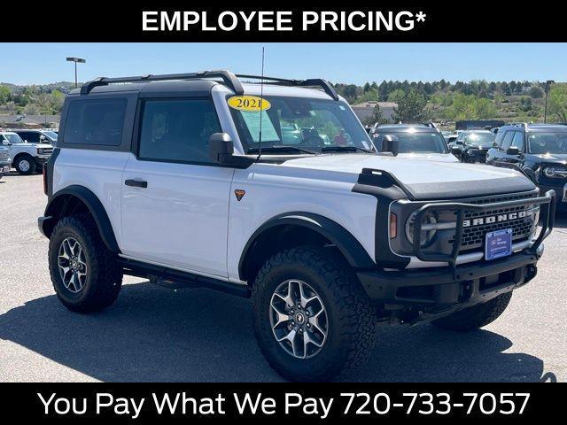 used 2021 Ford Bronco car, priced at $43,432