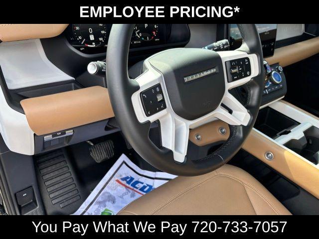 used 2025 Land Rover Defender car, priced at $87,214